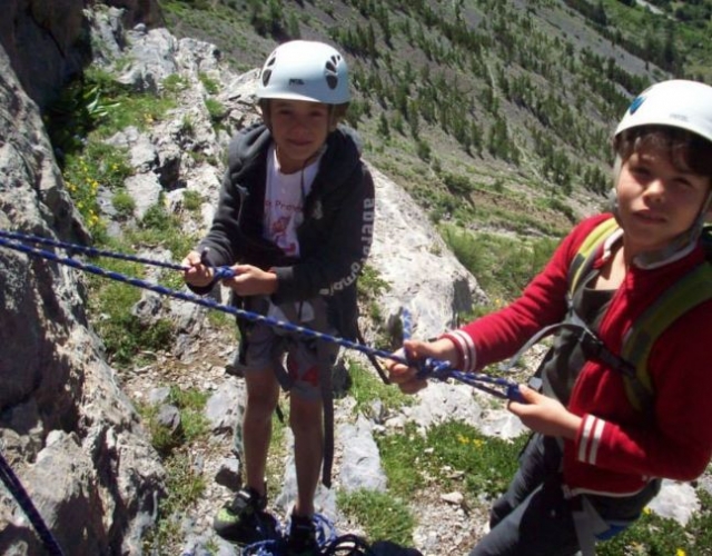  Descubrimiento de la escalada en Eperon 